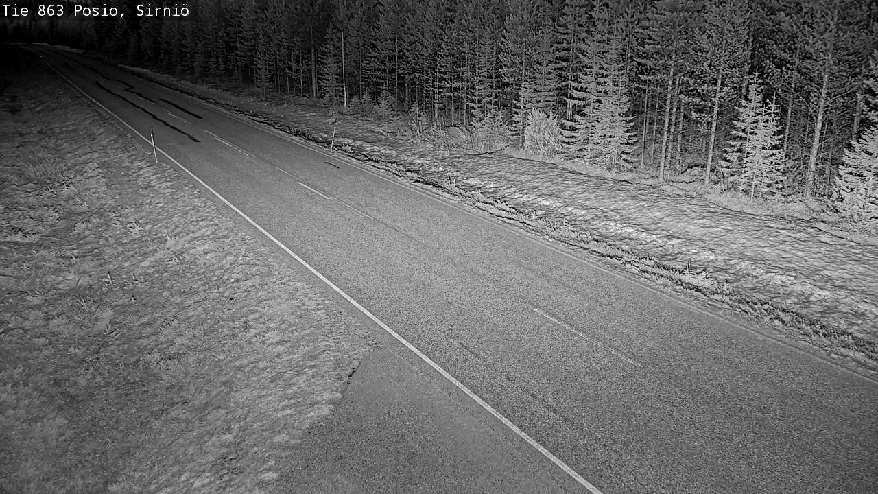 Kelikamerat Kuva Tie 863 Posio, Sirniö, Posio, Lappi