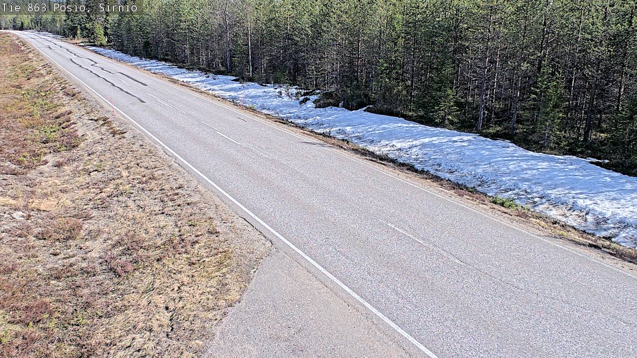 Kelikamerat Kuva Tie 863 Posio, Sirniö, Posio, Lappi