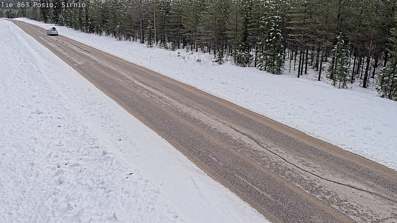 Weather Camera Image Road 863 Posio, Sirniö, Posio, Lappi