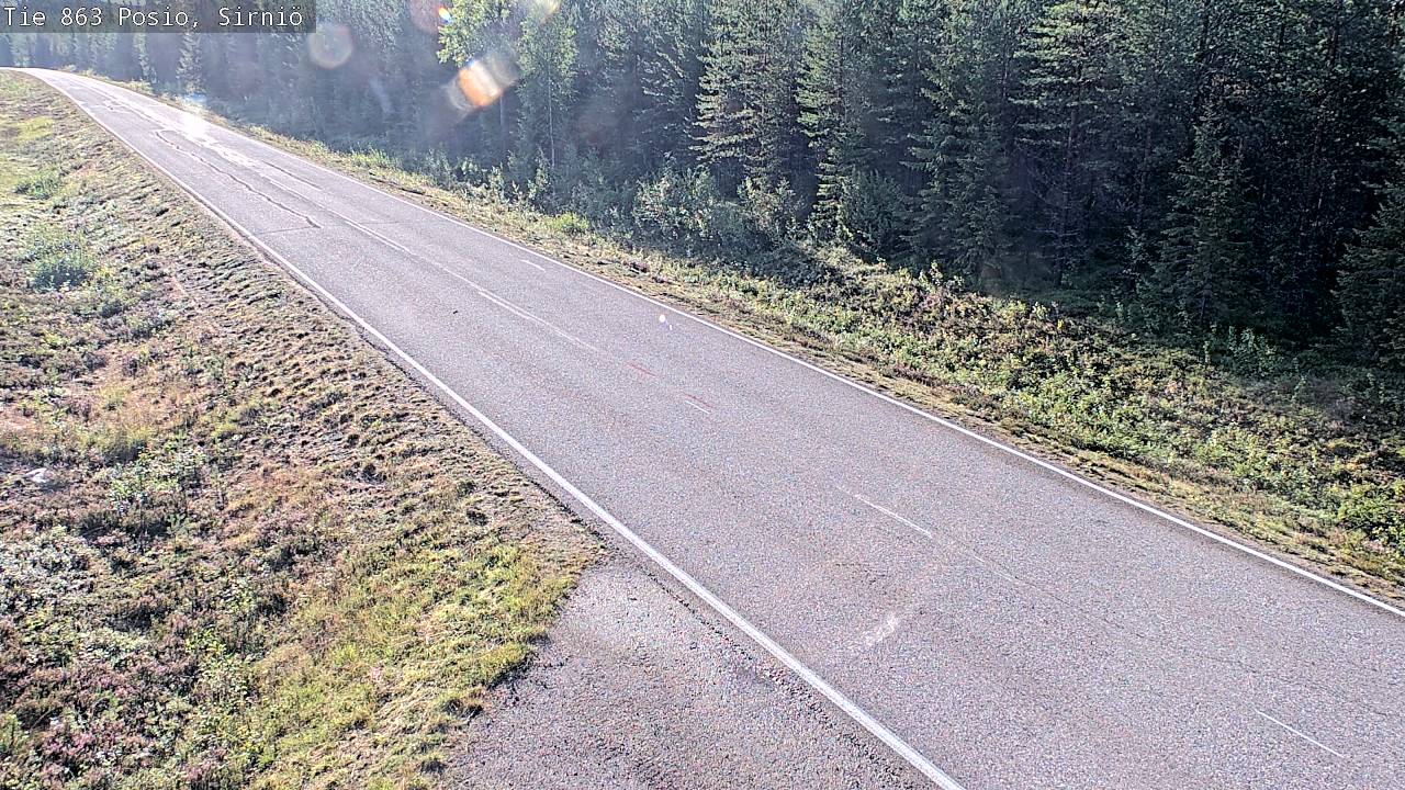 Kelikamerat Kuva Tie 863 Posio, Sirniö, Posio, Lappi
