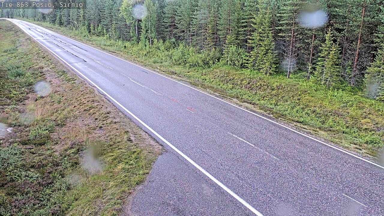 Kelikamerat Kuva Tie 863 Posio, Sirniö, Posio, Lappi