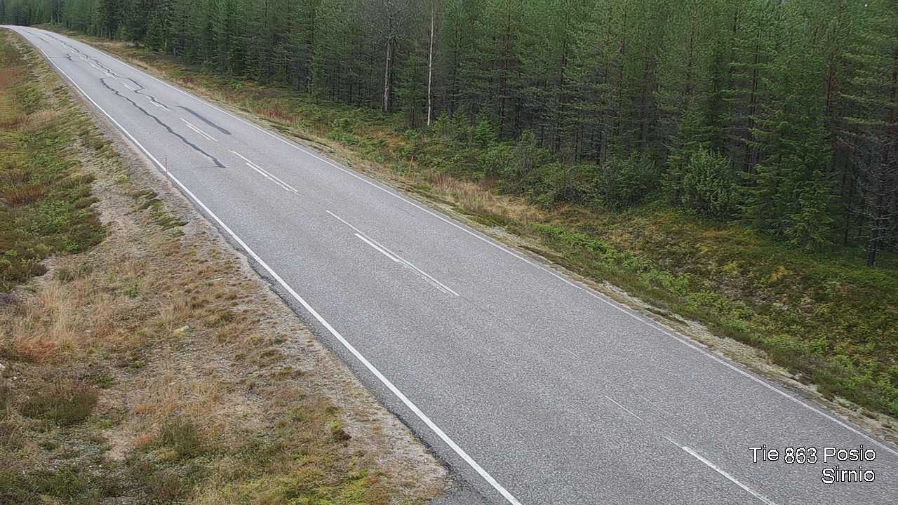 Kelikamerat Kuva Tie 863 Posio, Sirniö, Posio, Lappi