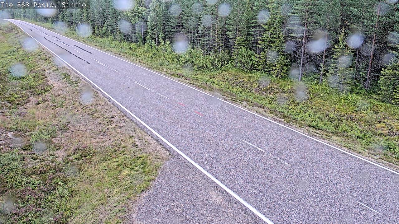 Kelikamerat Kuva Tie 863 Posio, Sirniö, Posio, Lappi