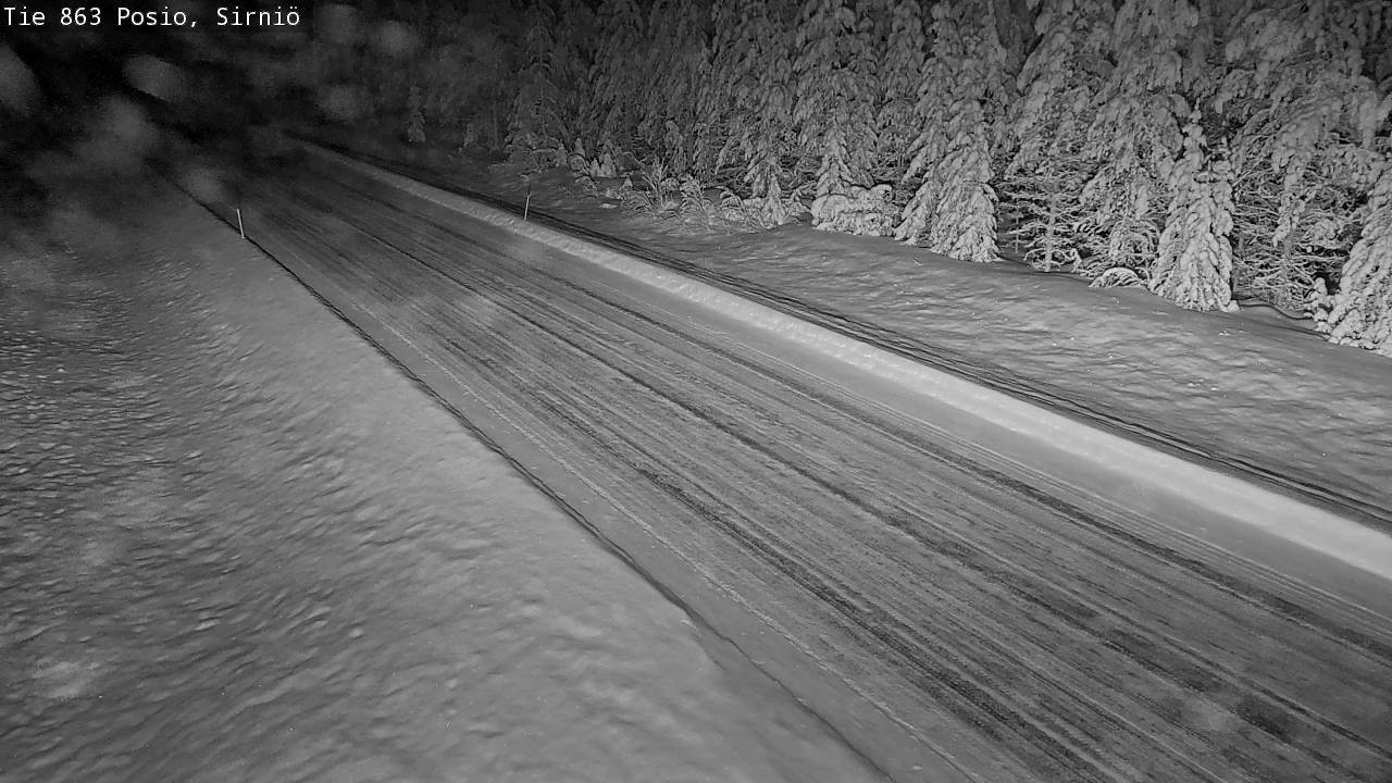 Kelikamerat Kuva Tie 863 Posio, Sirniö, Posio, Lappi