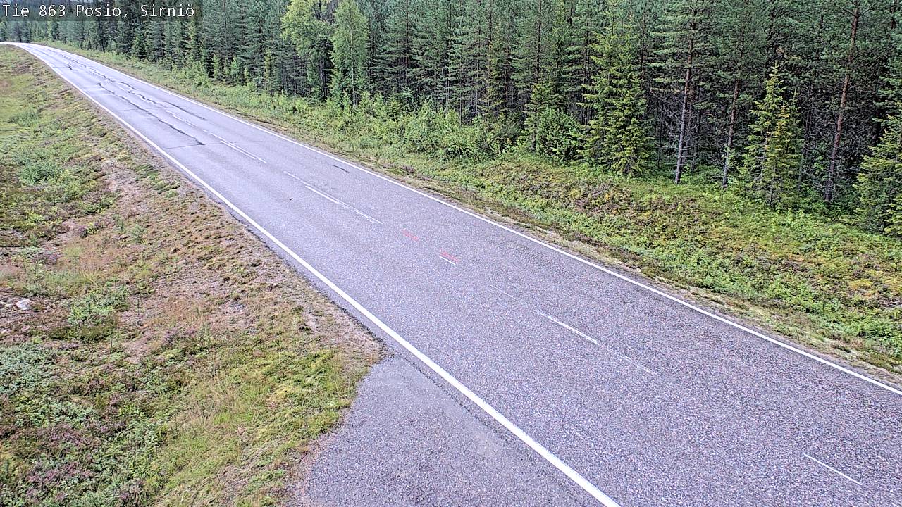 Kelikamerat Kuva Tie 863 Posio, Sirniö, Posio, Lappi