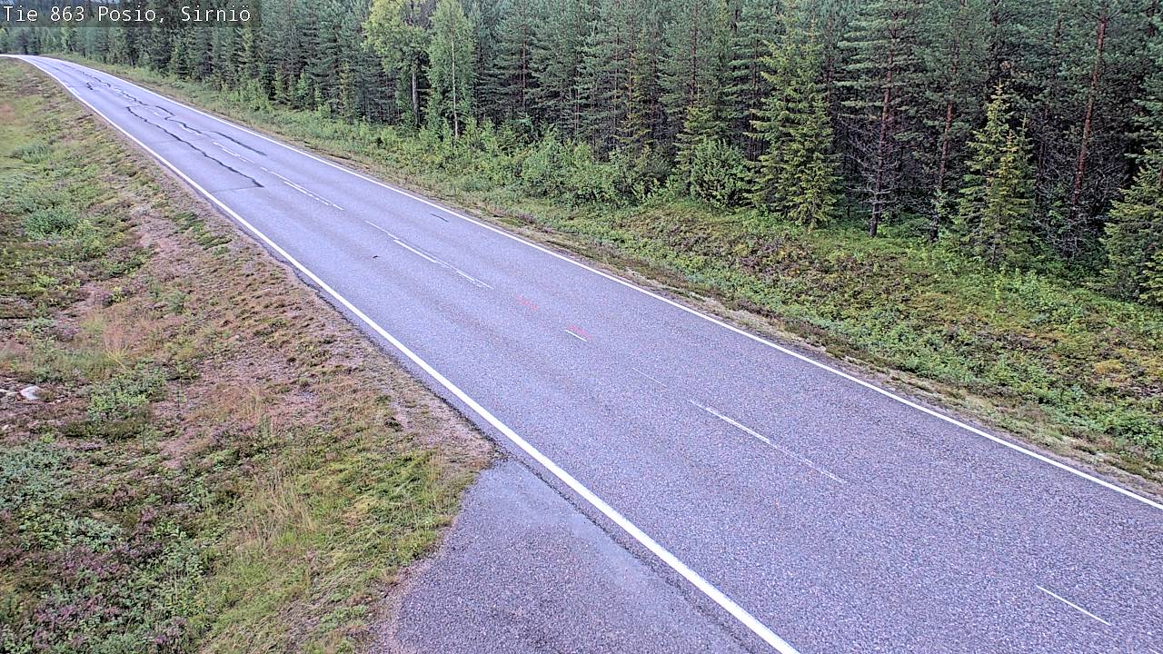 Kelikamerat Kuva Tie 863 Posio, Sirniö, Posio, Lappi