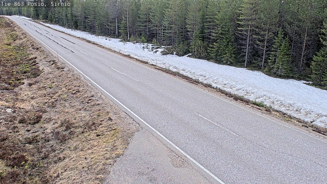 Kelikamerat Kuva Tie 863 Posio, Sirniö, Posio, Lappi