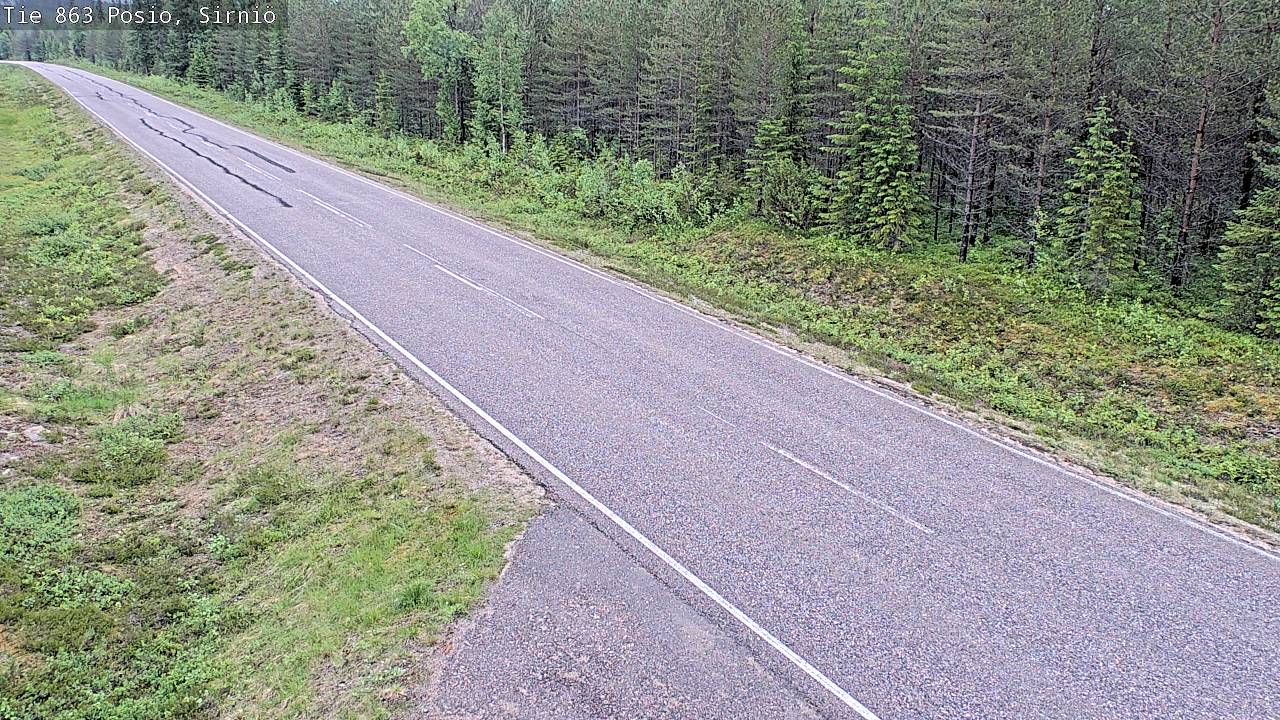 Kelikamerat Kuva Tie 863 Posio, Sirniö, Posio, Lappi