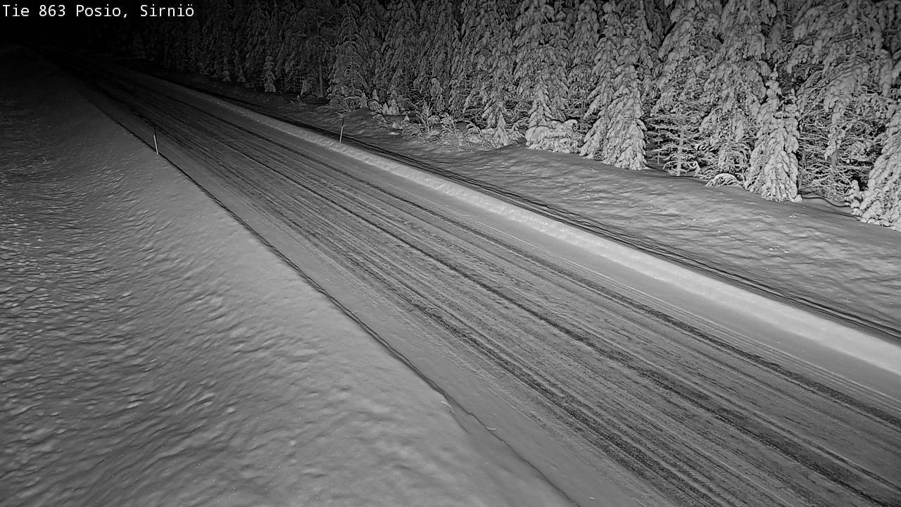 Kelikamerat Kuva Tie 863 Posio, Sirniö, Posio, Lappi