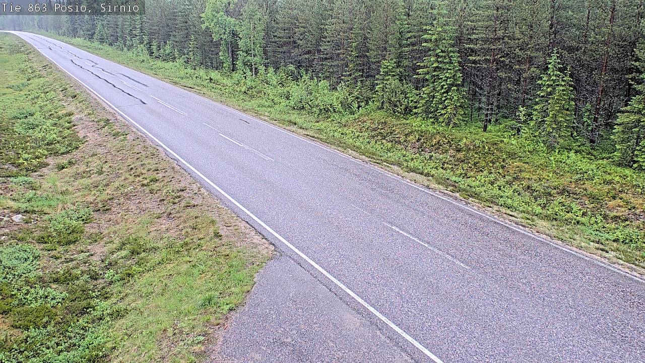 Kelikamerat Kuva Tie 863 Posio, Sirniö, Posio, Lappi