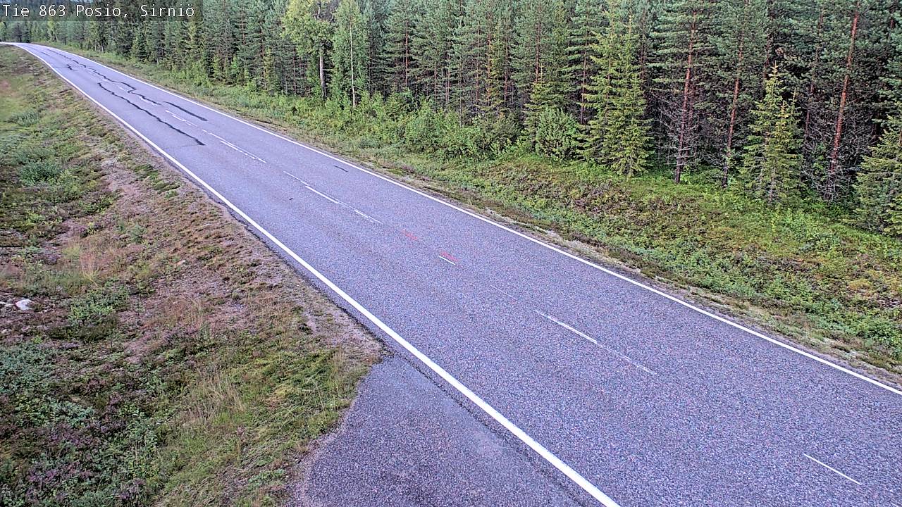 Kelikamerat Kuva Tie 863 Posio, Sirniö, Posio, Lappi