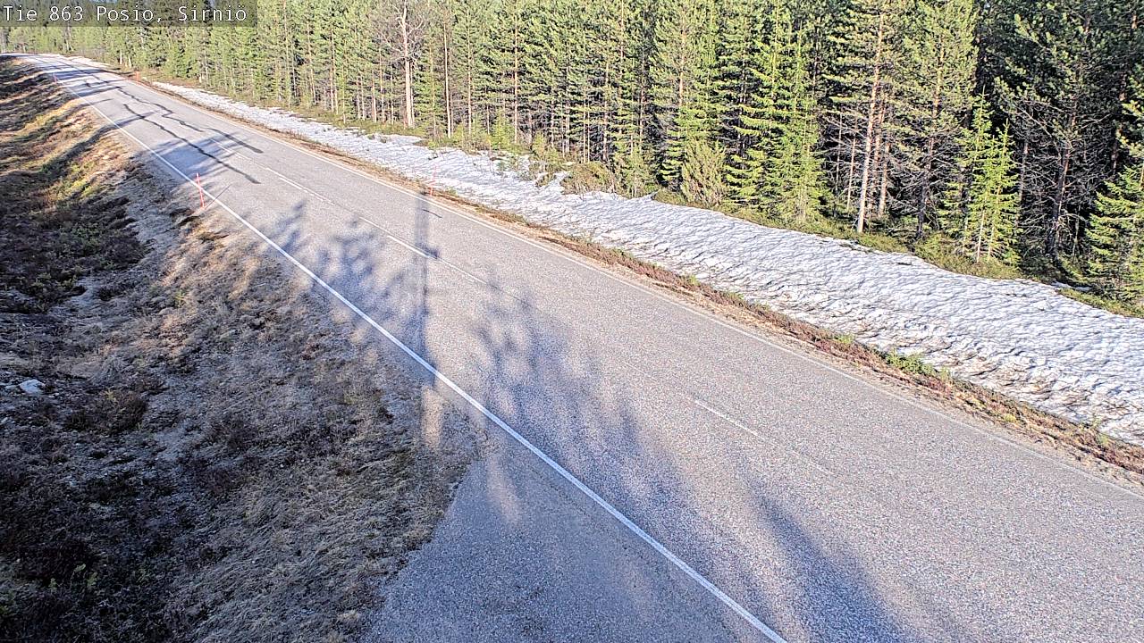 Kelikamerat Kuva Tie 863 Posio, Sirniö, Posio, Lappi