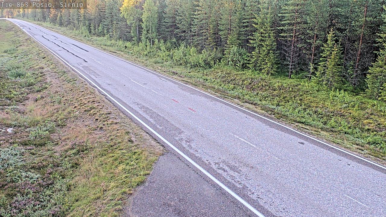 Kelikamerat Kuva Tie 863 Posio, Sirniö, Posio, Lappi