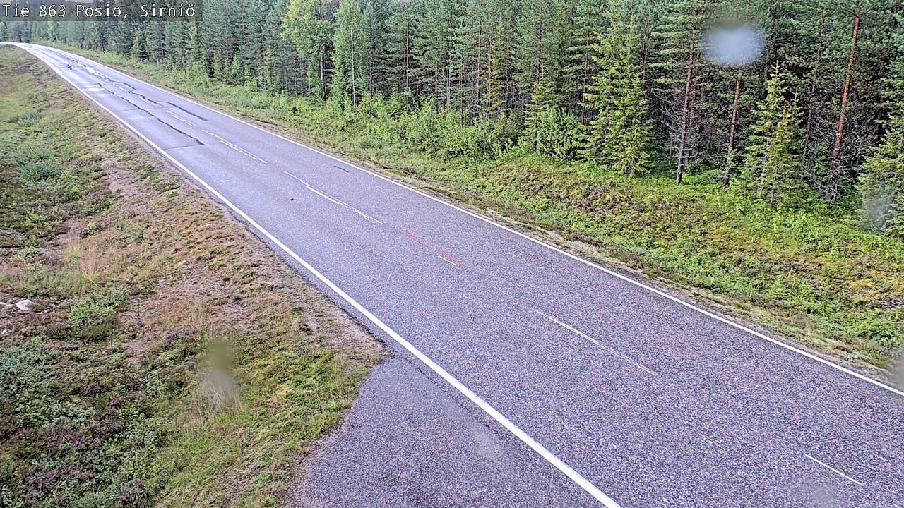 Kelikamerat Kuva Tie 863 Posio, Sirniö, Posio, Lappi