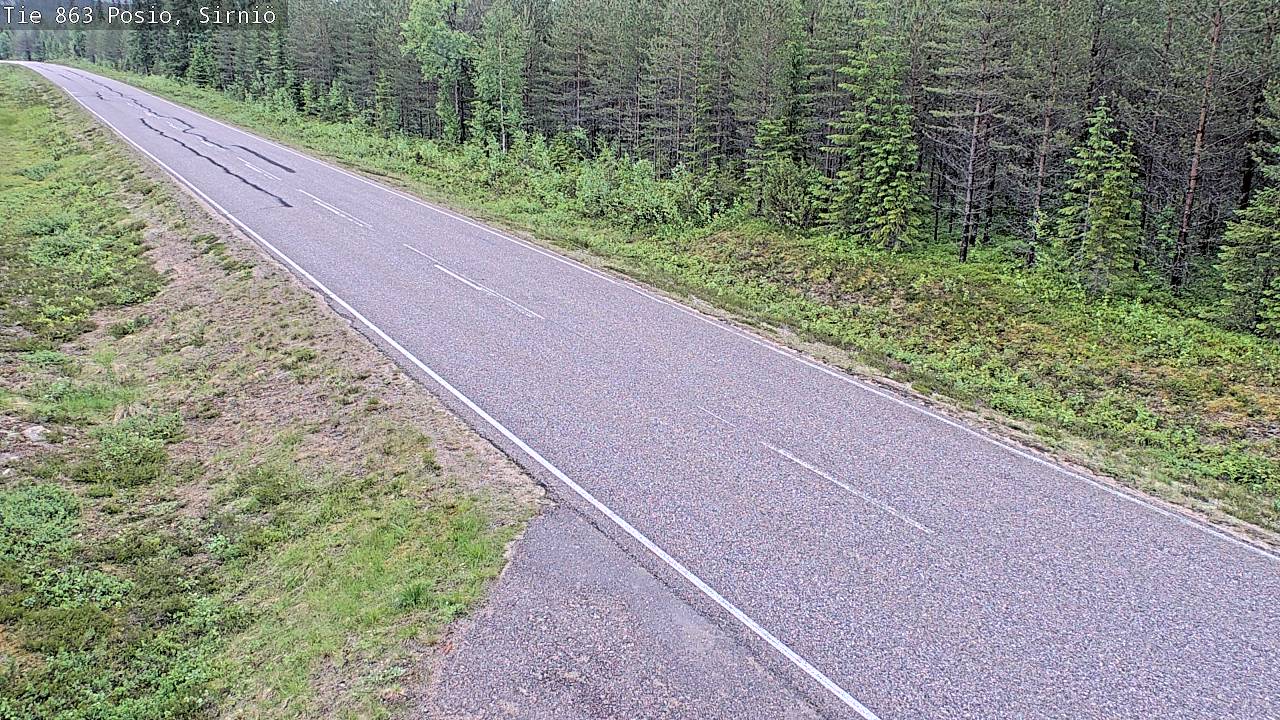 Kelikamerat Kuva Tie 863 Posio, Sirniö, Posio, Lappi