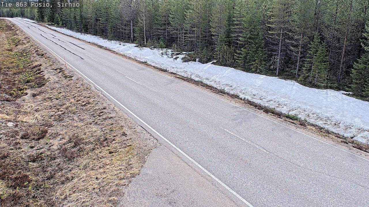 Kelikamerat Kuva Tie 863 Posio, Sirniö, Posio, Lappi