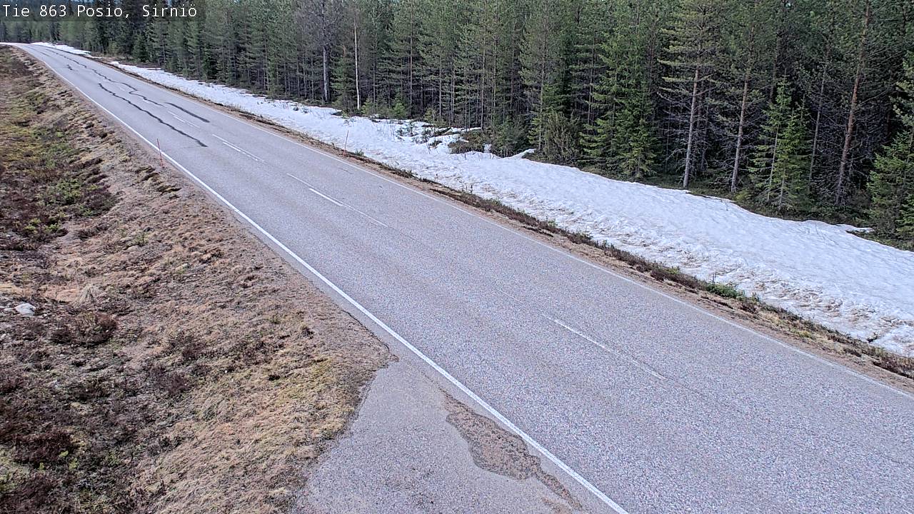 Kelikamerat Kuva Tie 863 Posio, Sirniö, Posio, Lappi