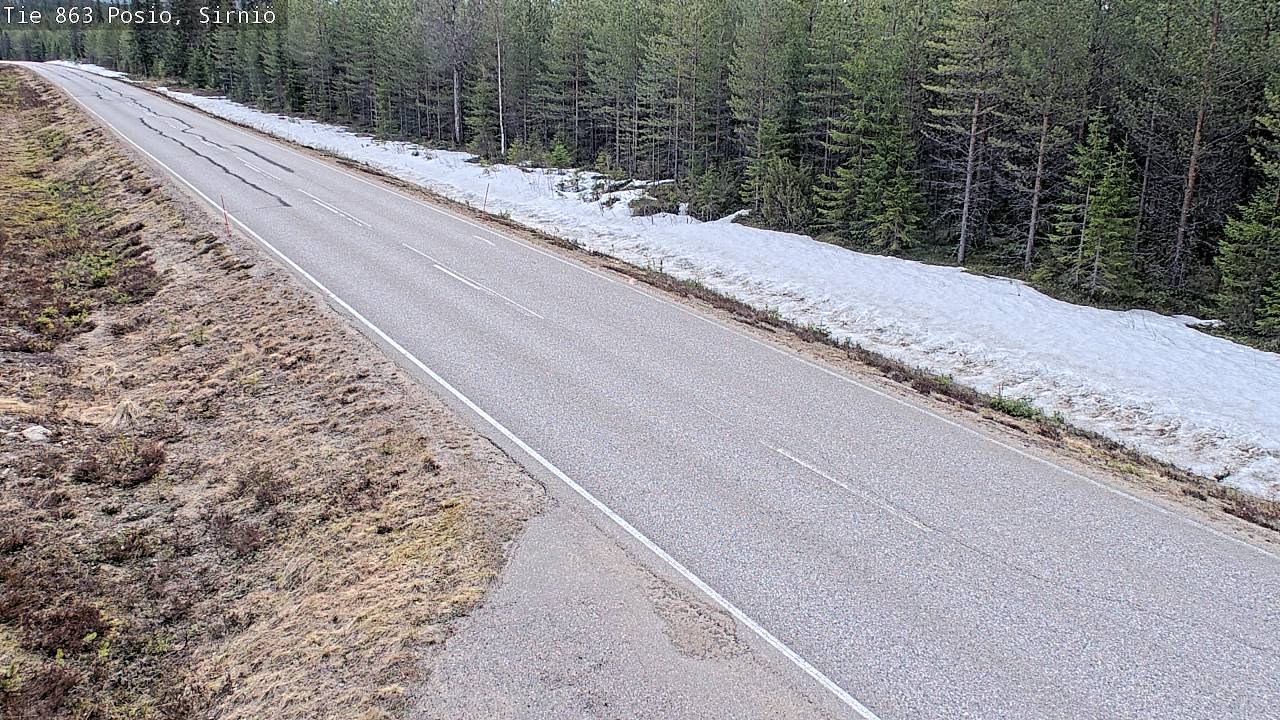 Kelikamerat Kuva Tie 863 Posio, Sirniö, Posio, Lappi