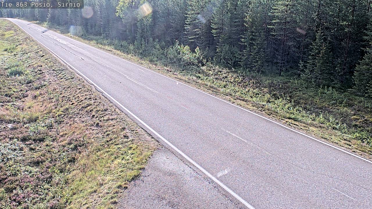 Kelikamerat Kuva Tie 863 Posio, Sirniö, Posio, Lappi