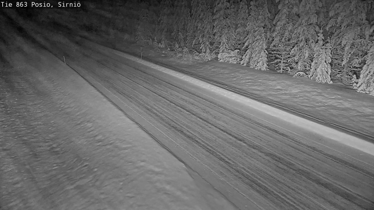 Kelikamerat Kuva Tie 863 Posio, Sirniö, Posio, Lappi