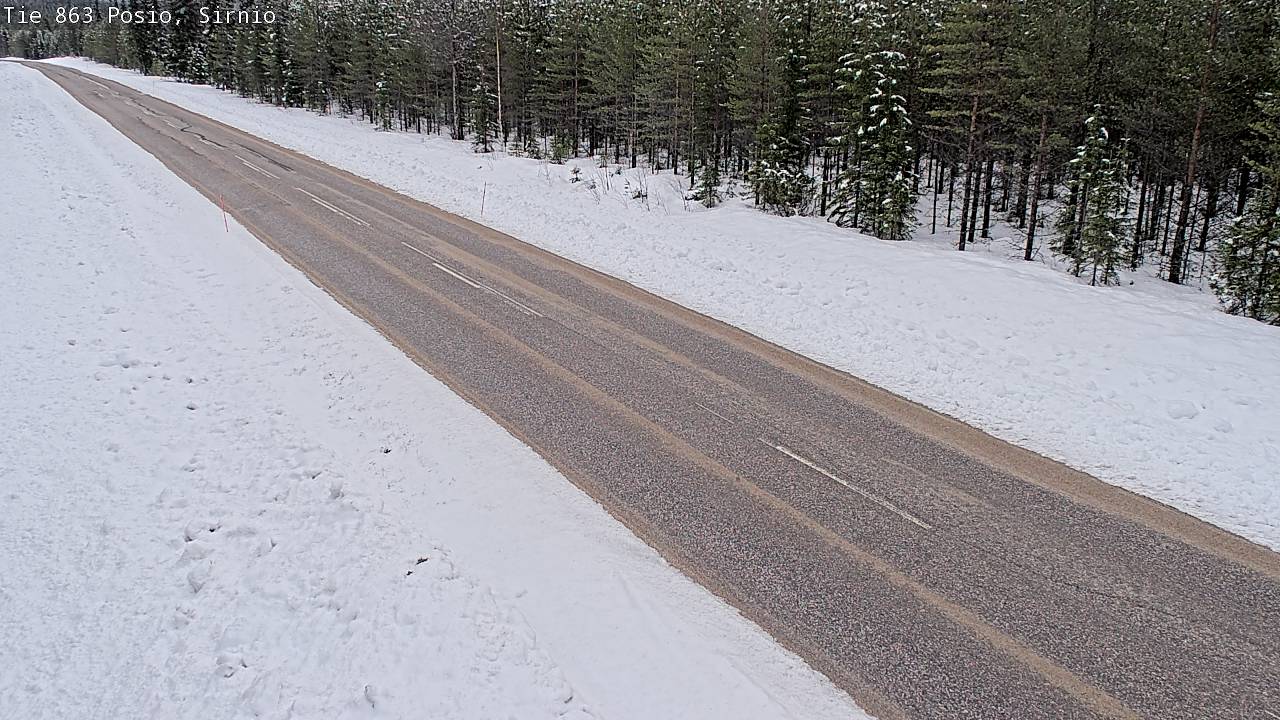 Kelikamerat Kuva Tie 863 Posio, Sirniö, Posio, Lappi
