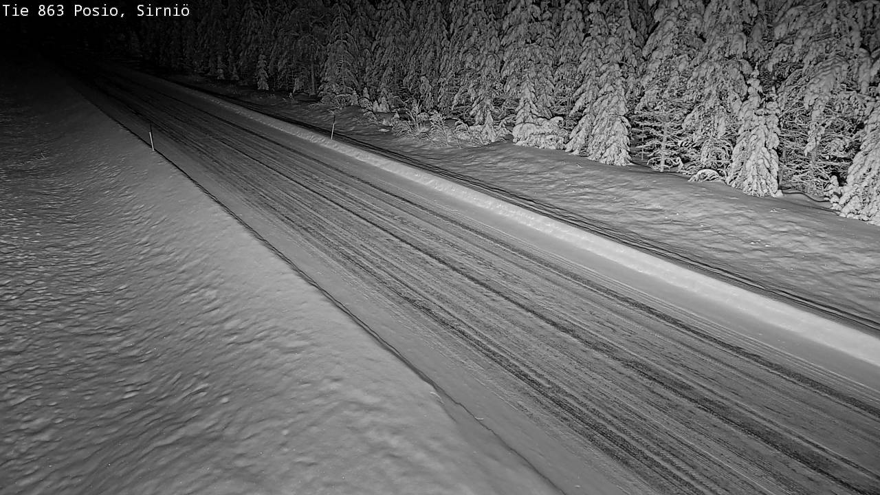 Kelikamerat Kuva Tie 863 Posio, Sirniö, Posio, Lappi