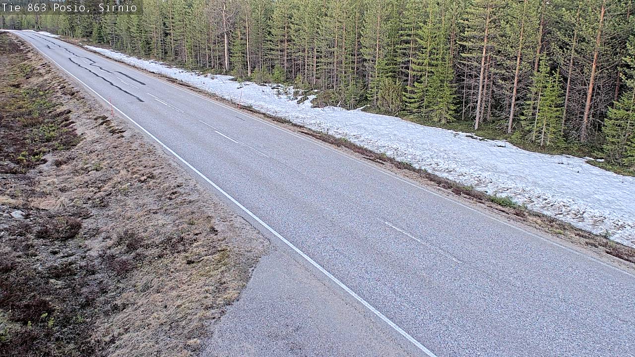 Kelikamerat Kuva Tie 863 Posio, Sirniö, Posio, Lappi