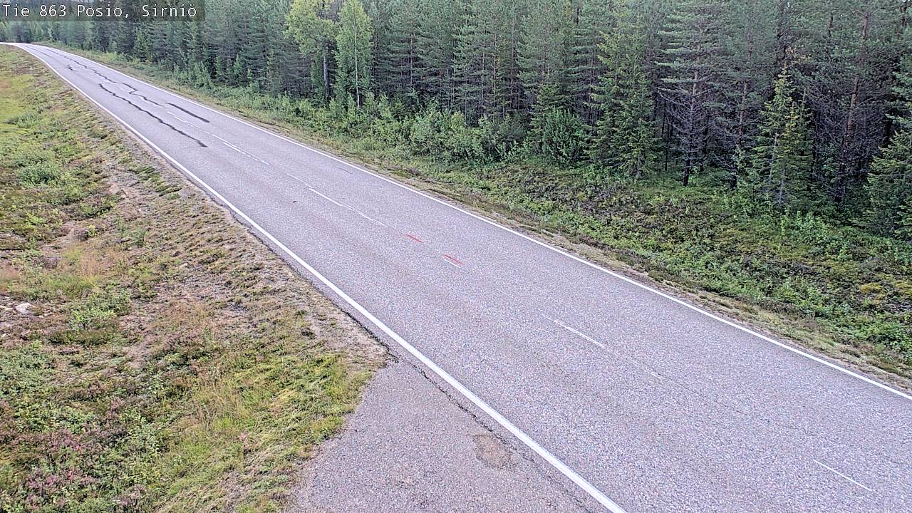 Kelikamerat Kuva Tie 863 Posio, Sirniö, Posio, Lappi