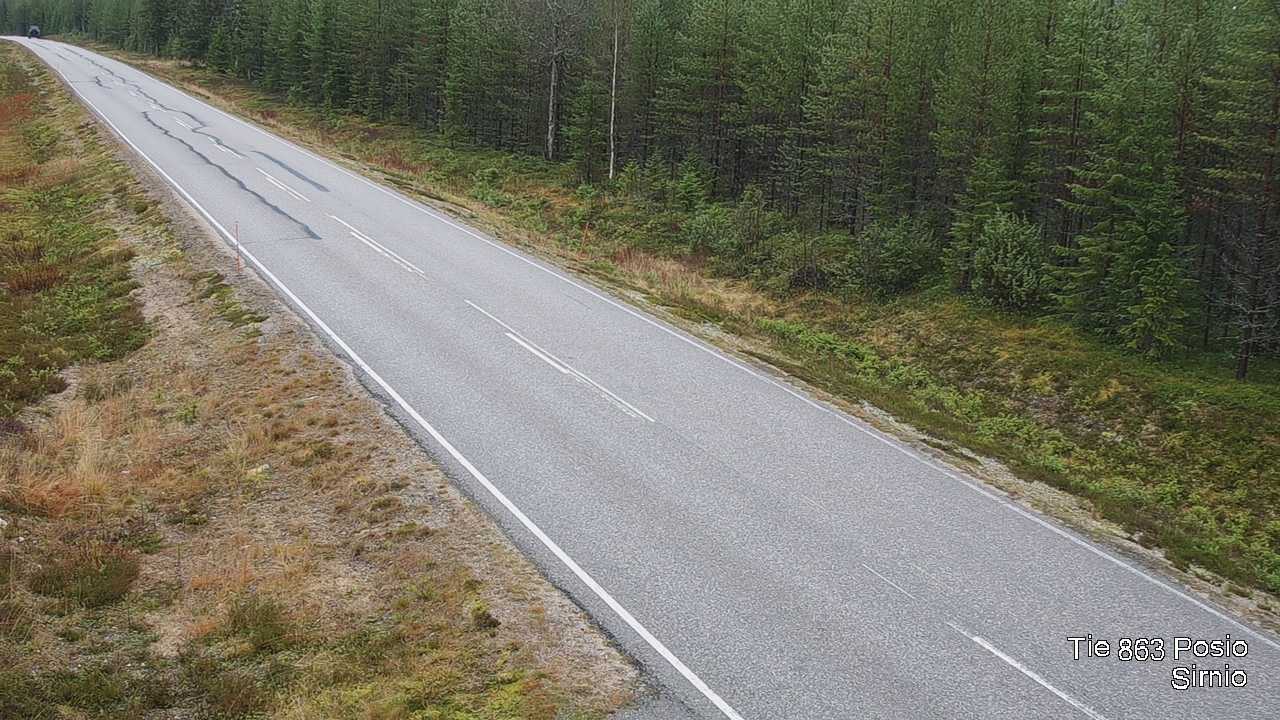 Kelikamerat Kuva Tie 863 Posio, Sirniö, Posio, Lappi