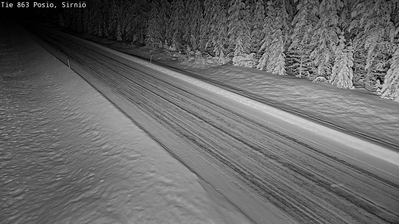 Kelikamerat Kuva Tie 863 Posio, Sirniö, Posio, Lappi