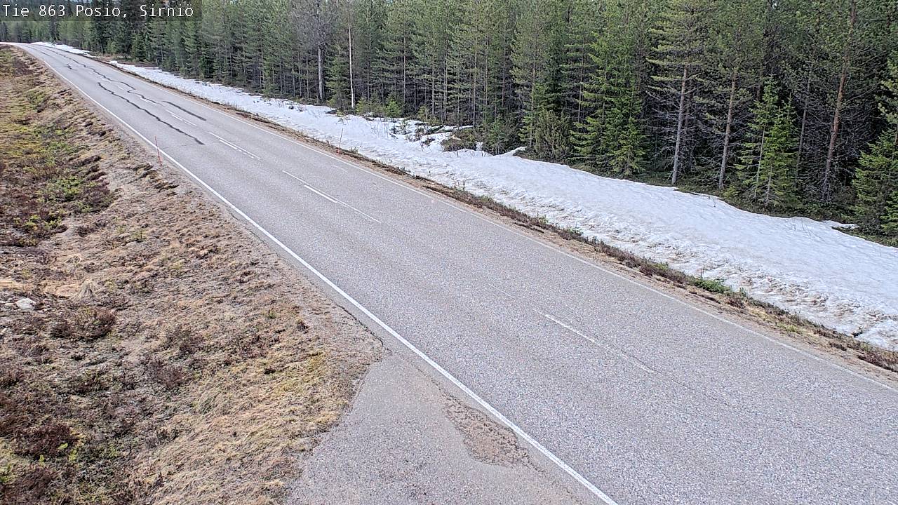 Kelikamerat Kuva Tie 863 Posio, Sirniö, Posio, Lappi