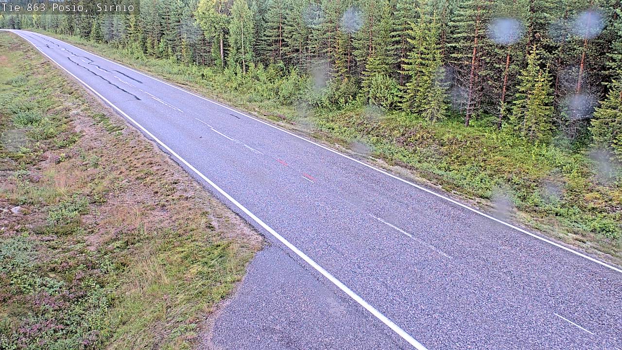Kelikamerat Kuva Tie 863 Posio, Sirniö, Posio, Lappi