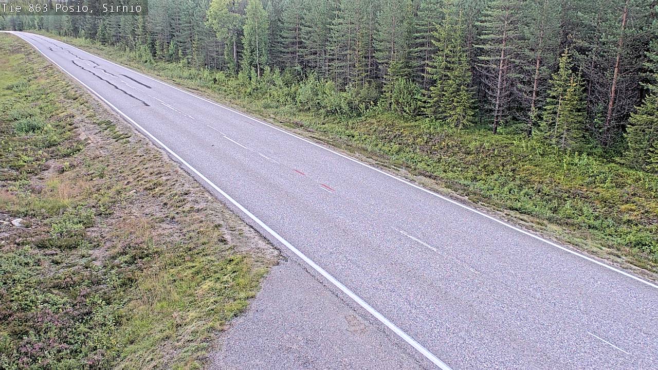 Kelikamerat Kuva Tie 863 Posio, Sirniö, Posio, Lappi