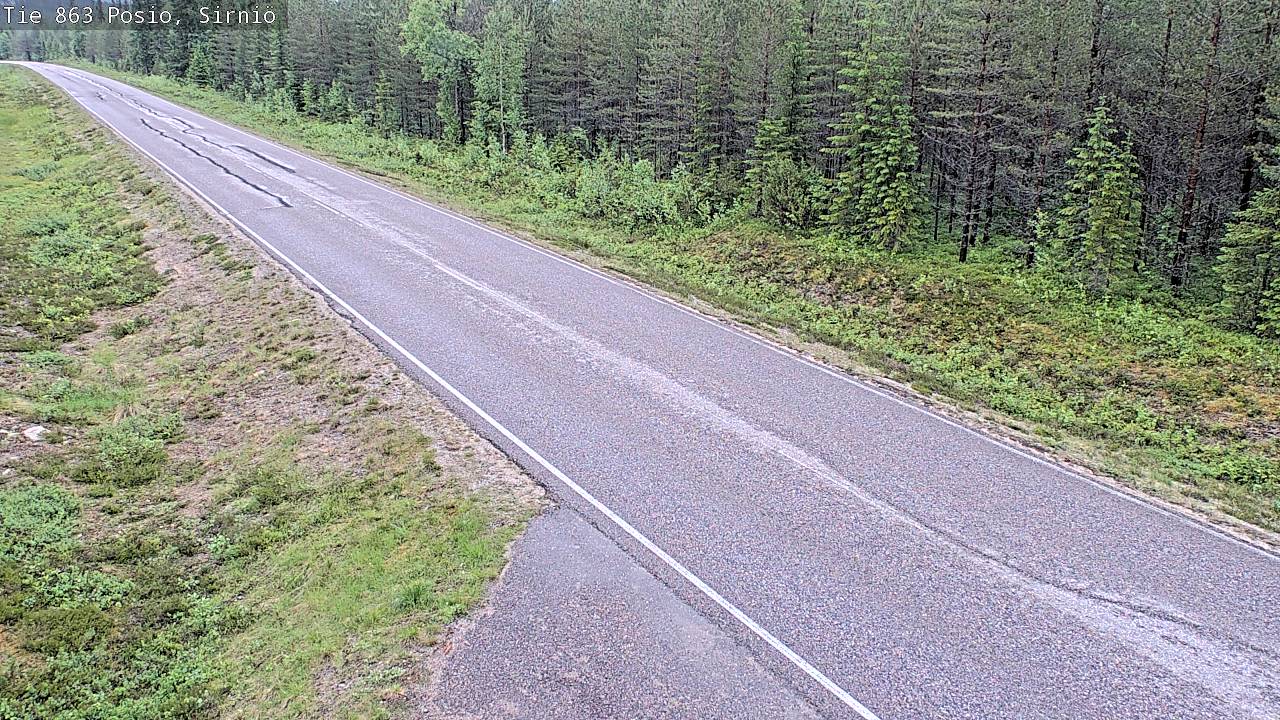 Kelikamerat Kuva Tie 863 Posio, Sirniö, Posio, Lappi