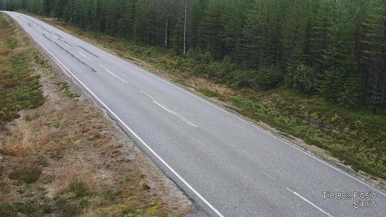 Kelikamerat Kuva Tie 863 Posio, Sirniö, Posio, Lappi