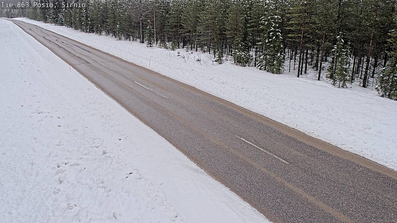 Kelikamerat Kuva Tie 863 Posio, Sirniö, Posio, Lappi