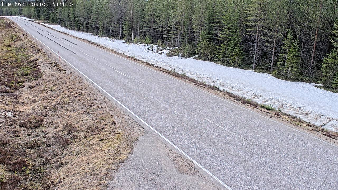 Kelikamerat Kuva Tie 863 Posio, Sirniö, Posio, Lappi