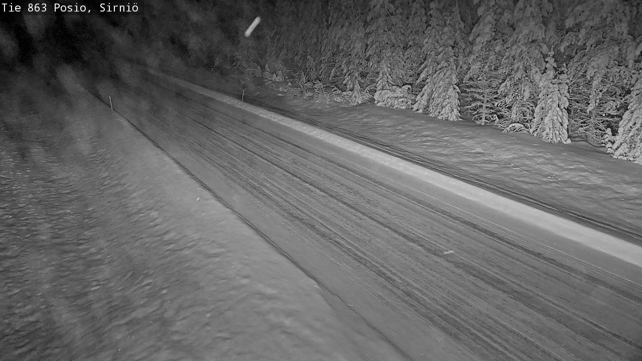 Kelikamerat Kuva Tie 863 Posio, Sirniö, Posio, Lappi