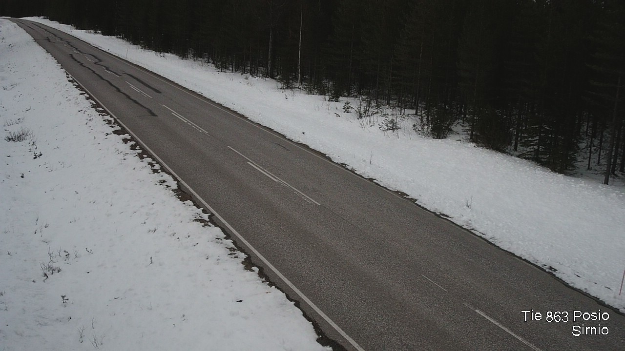 Weather Camera Image Road 863 Posio, Sirniö, Posio, Lappi