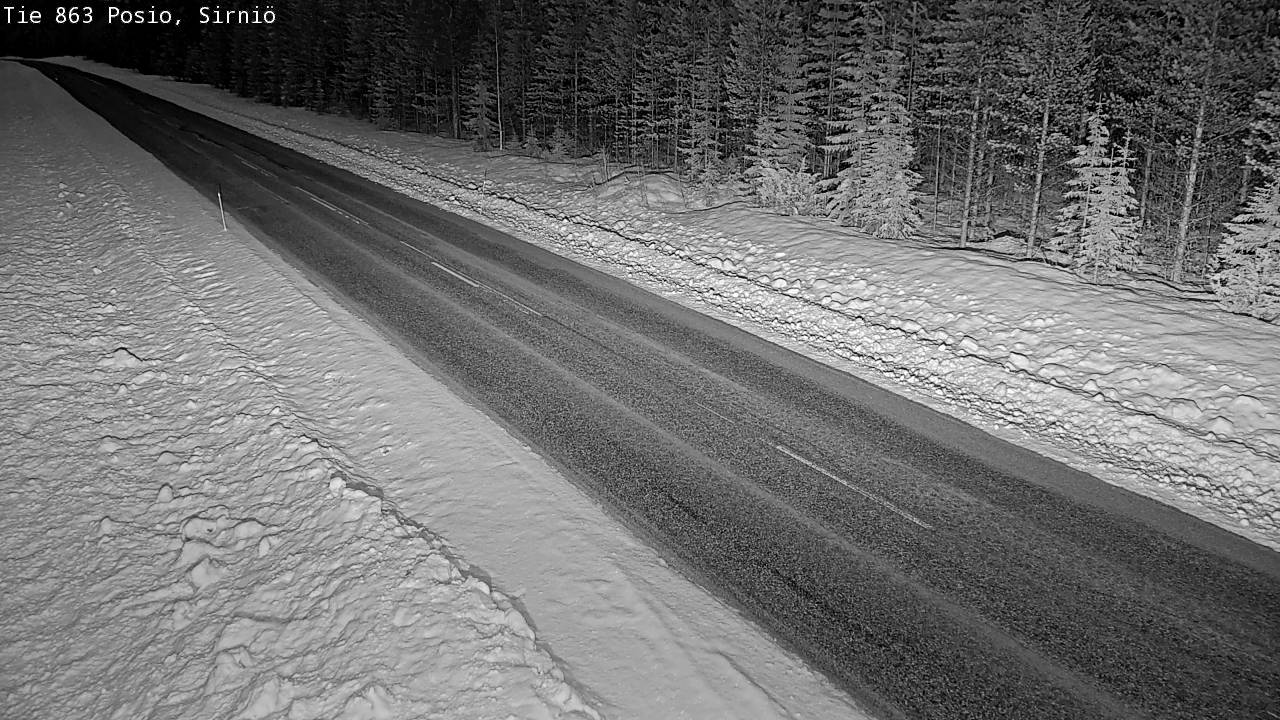 Kelikamerat Kuva Tie 863 Posio, Sirniö, Posio, Lappi