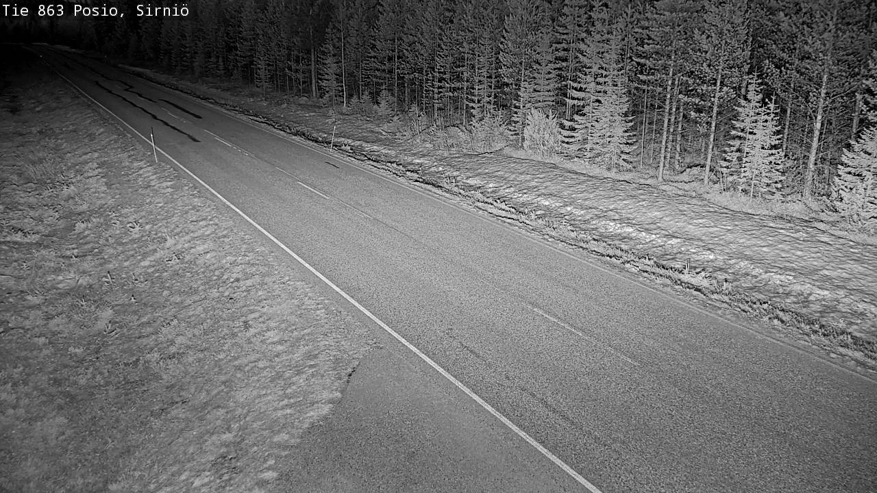 Kelikamerat Kuva Tie 863 Posio, Sirniö, Posio, Lappi