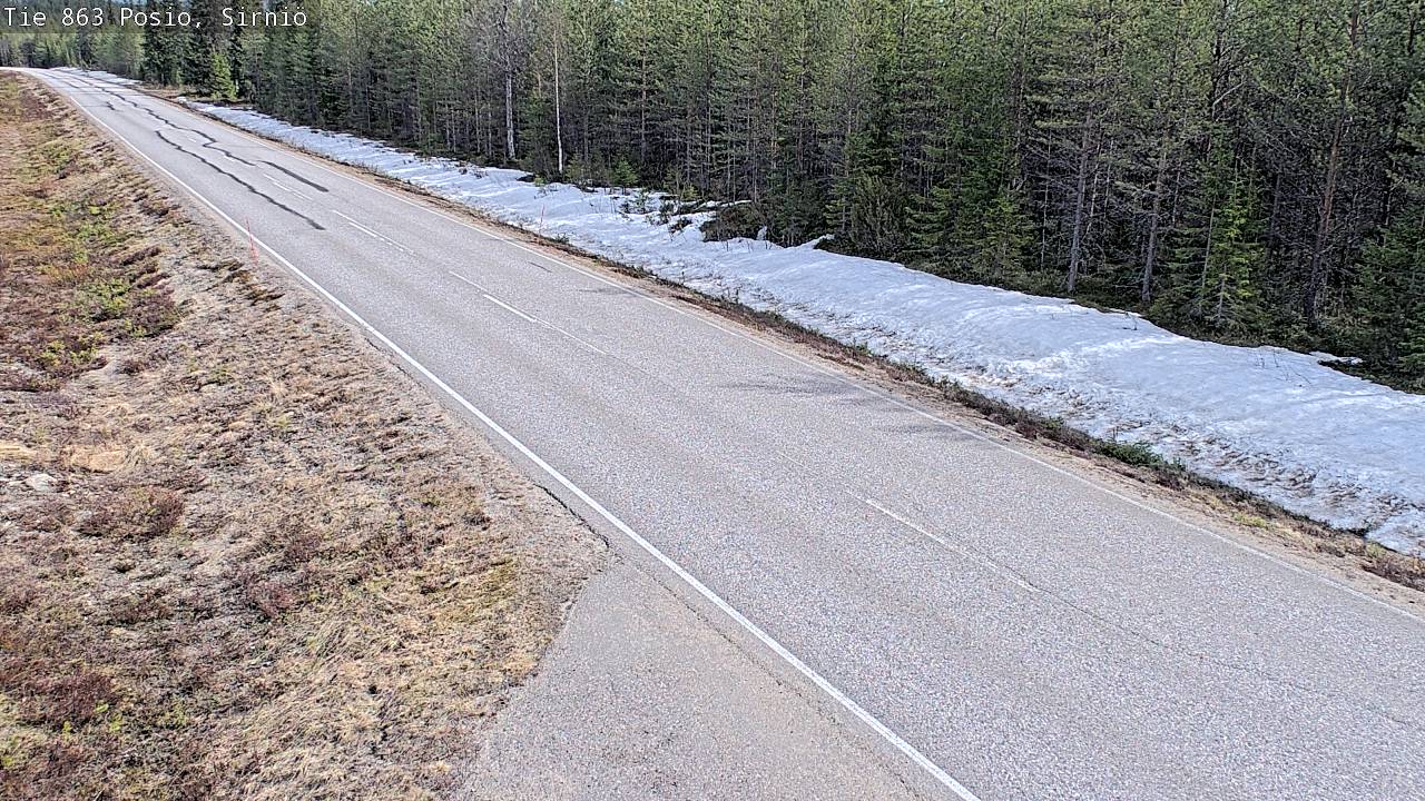 Kelikamerat Kuva Tie 863 Posio, Sirniö, Posio, Lappi