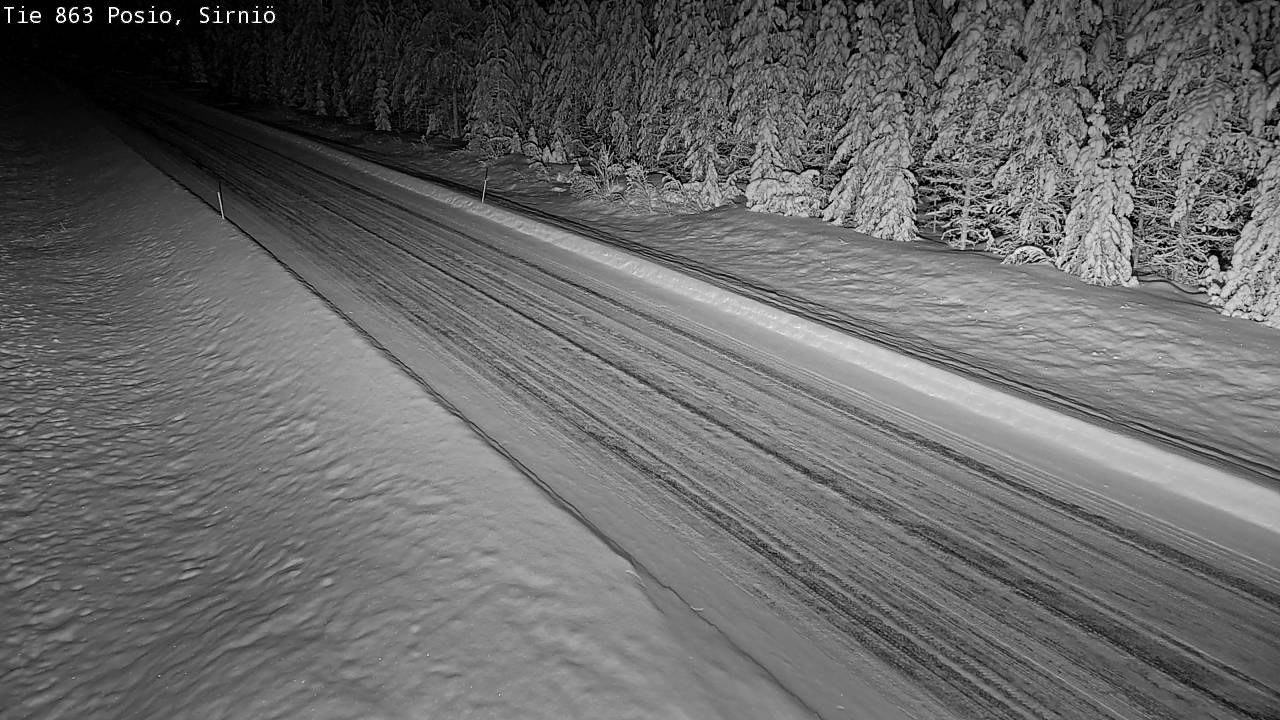 Kelikamerat Kuva Tie 863 Posio, Sirniö, Posio, Lappi