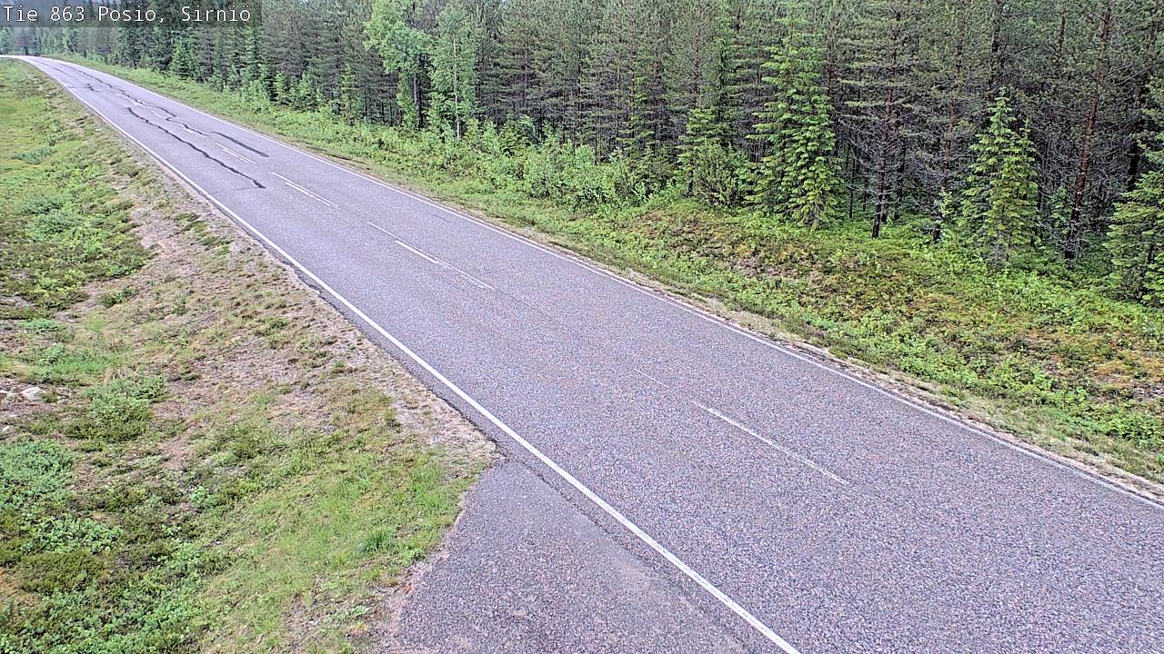 Kelikamerat Kuva Tie 863 Posio, Sirniö, Posio, Lappi