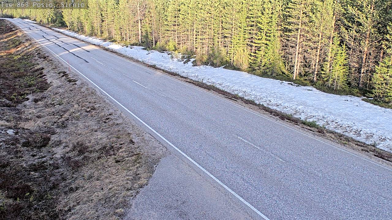 Kelikamerat Kuva Tie 863 Posio, Sirniö, Posio, Lappi