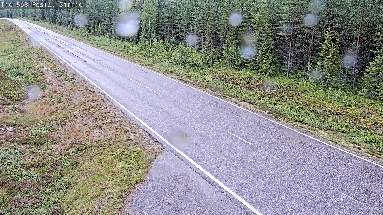 Kelikamerat Kuva Tie 863 Posio, Sirniö, Posio, Lappi