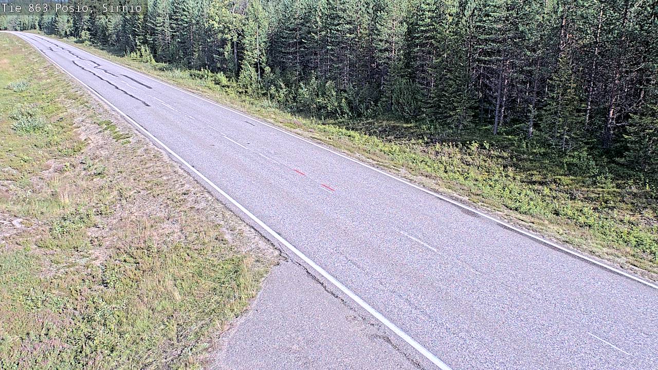 Kelikamerat Kuva Tie 863 Posio, Sirniö, Posio, Lappi