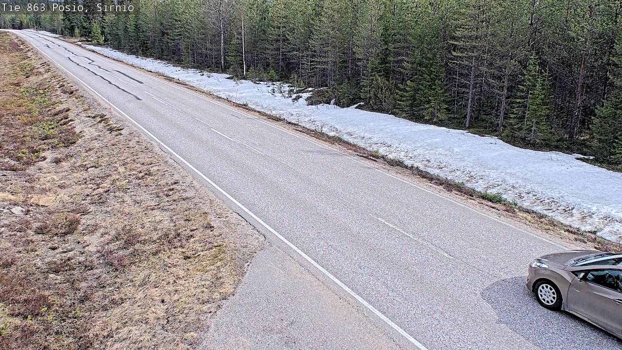 Kelikamerat Kuva Tie 863 Posio, Sirniö, Posio, Lappi