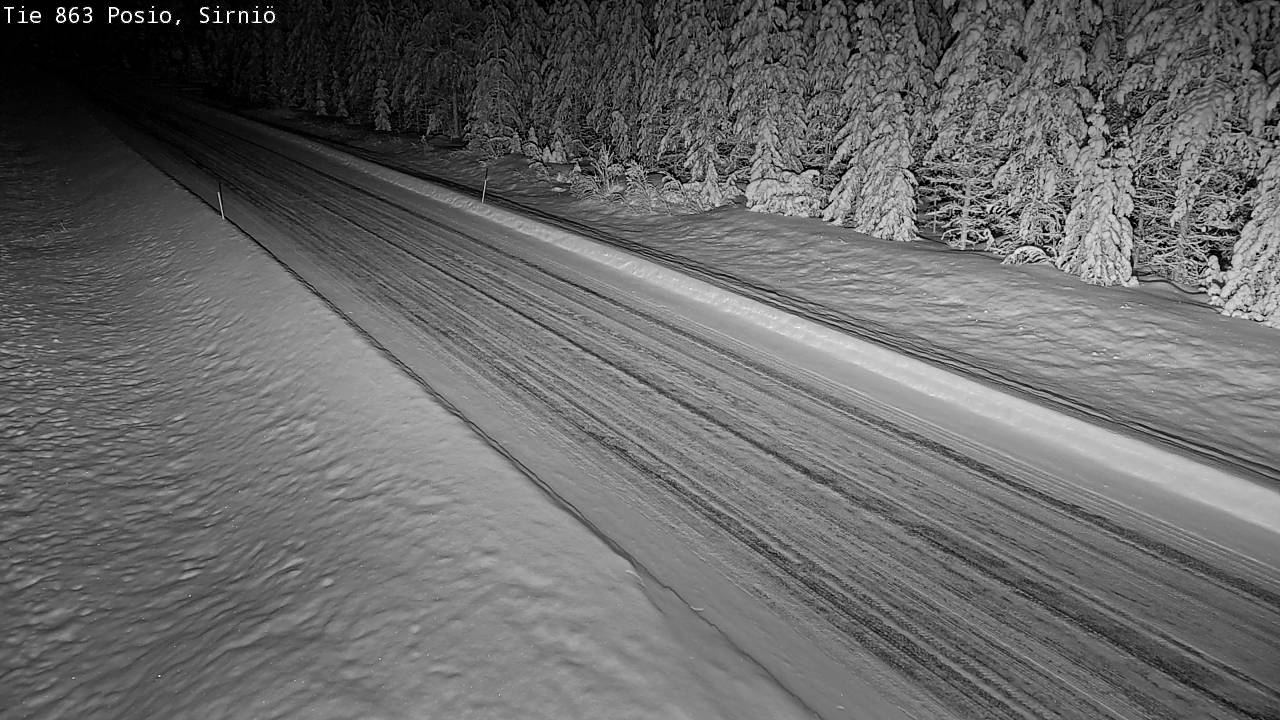 Kelikamerat Kuva Tie 863 Posio, Sirniö, Posio, Lappi