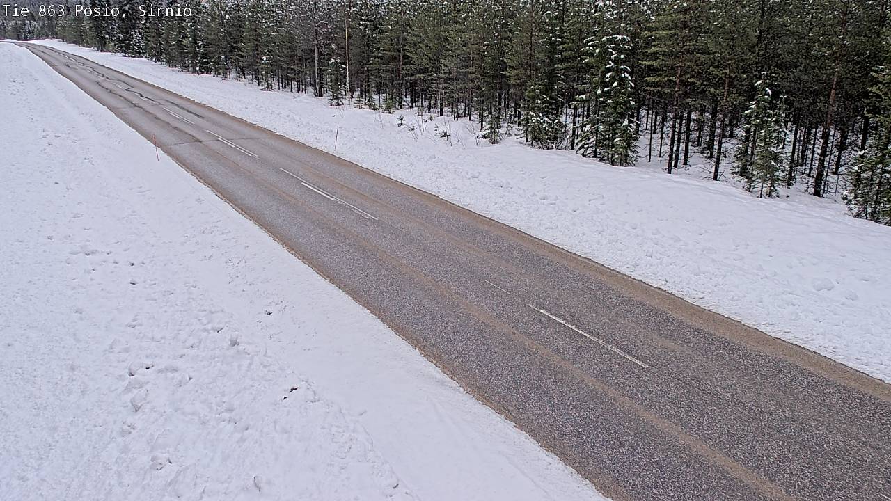 Kelikamerat Kuva Tie 863 Posio, Sirniö, Posio, Lappi